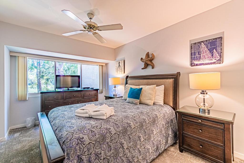 ヒルトンヘッドアイランド Pet Friendly! 503 Plantation Club Walk To Pool Sleeps 6 Sea Pinesヴィラ エクステリア 写真